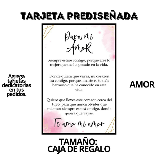 Tarjeta DE AMOR