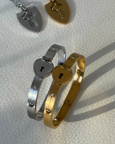 Set Collar y Pulsera Llave de Amor