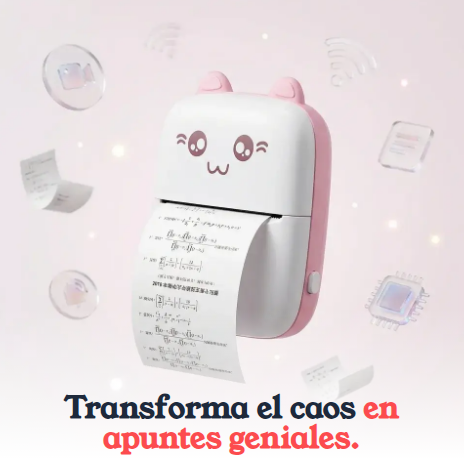 Impresora Portátil: Impresión sin Tinta