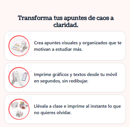 Impresora Portátil: Impresión sin Tinta