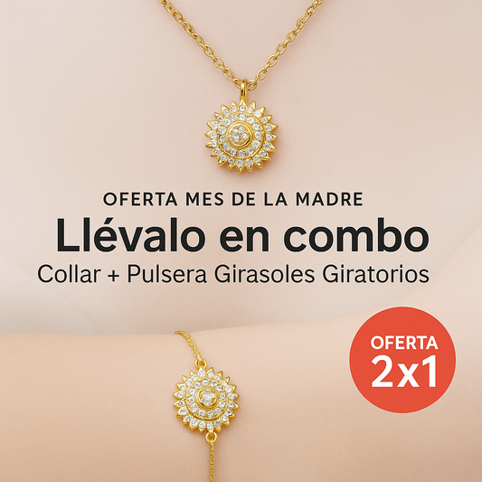 Combo Girasol Giratorio
