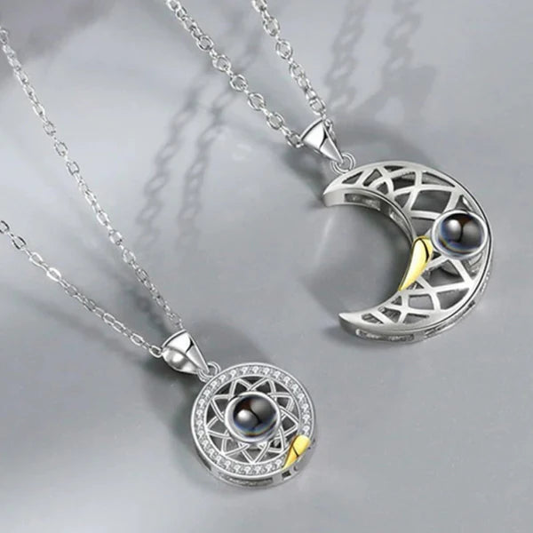 Collar Sol y Luna 2x1