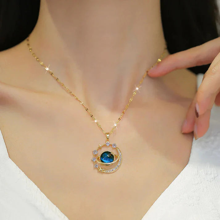Collar Luna de Saturno