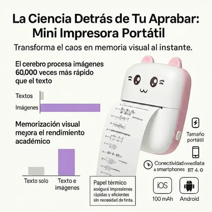Impresora Portátil: Impresión sin Tinta